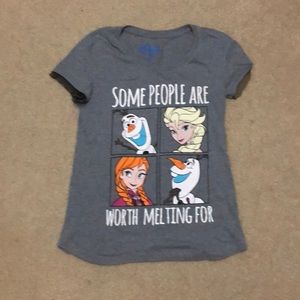 Grey Frozen t shirt